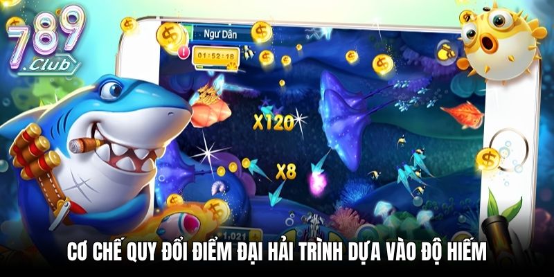 Cơ chế quy đổi điểm Đại Hải Trình dựa vào độ hiếm